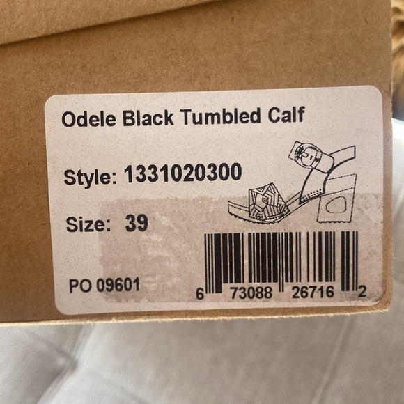 New In Box Dansko Odele Black Tumbled Calf - Picture 7 of 7